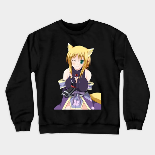 Yukikaze Panettone Dog Days Crewneck Sweatshirt by ZarenBeck